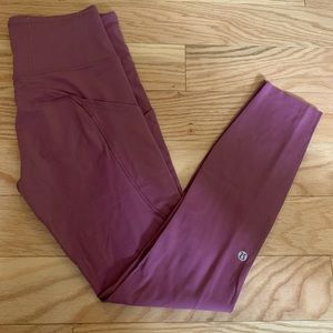 Lululemon fast and free tights NWOT